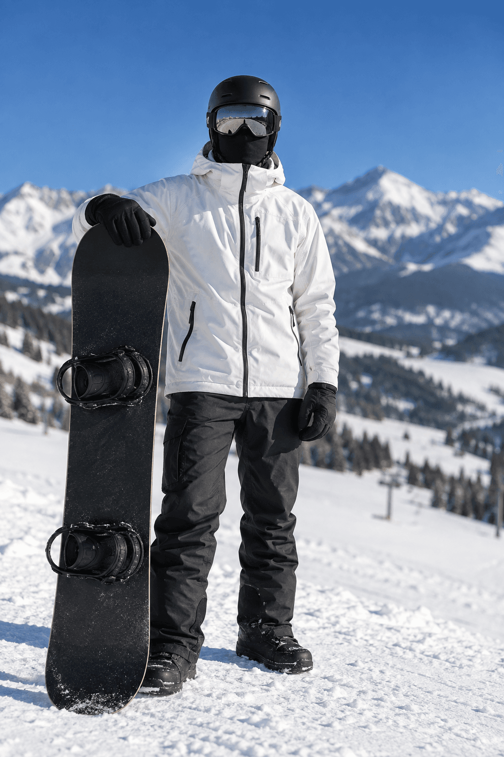 Matej Borcovan so snowboardom